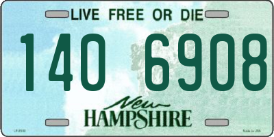NH license plate 1406908