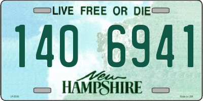 NH license plate 1406941