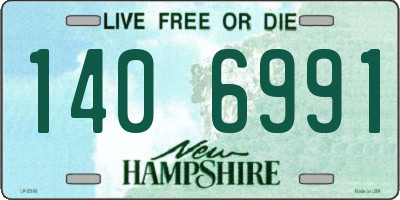 NH license plate 1406991