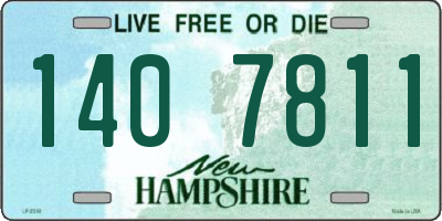 NH license plate 1407811