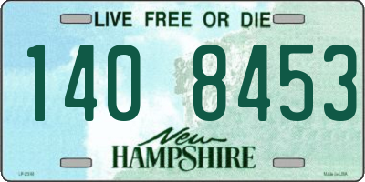 NH license plate 1408453