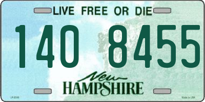 NH license plate 1408455