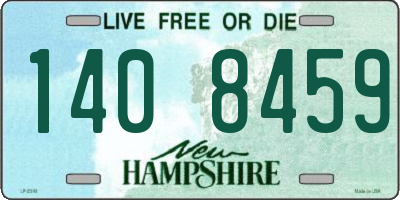 NH license plate 1408459