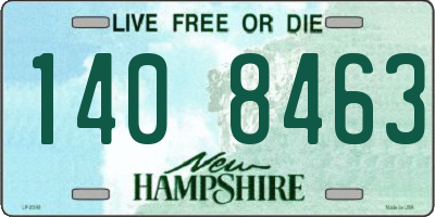 NH license plate 1408463