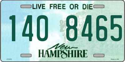 NH license plate 1408465