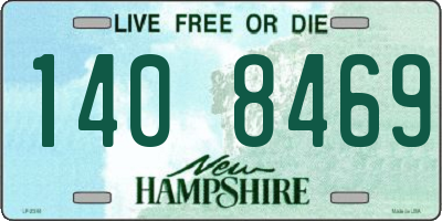 NH license plate 1408469
