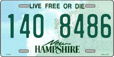 NH license plate 1408486