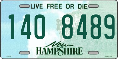 NH license plate 1408489