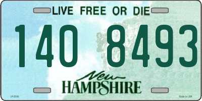 NH license plate 1408493
