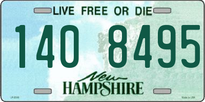 NH license plate 1408495