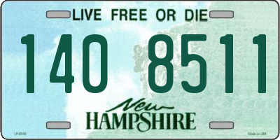 NH license plate 1408511