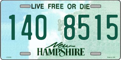 NH license plate 1408515