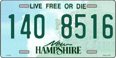 NH license plate 1408516