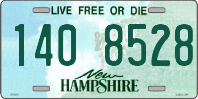 NH license plate 1408528