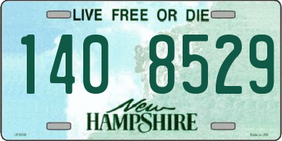 NH license plate 1408529