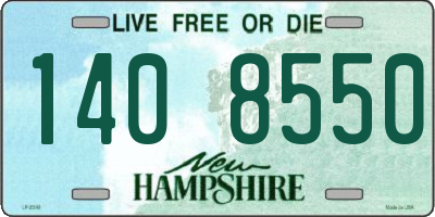 NH license plate 1408550