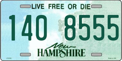 NH license plate 1408555