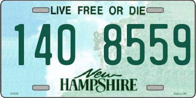 NH license plate 1408559