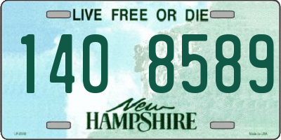 NH license plate 1408589