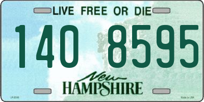 NH license plate 1408595