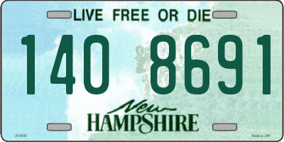 NH license plate 1408691