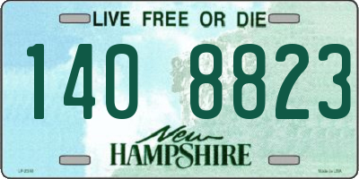 NH license plate 1408823