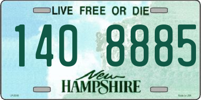 NH license plate 1408885