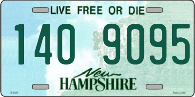 NH license plate 1409095