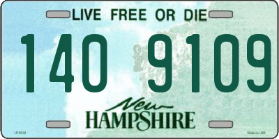 NH license plate 1409109