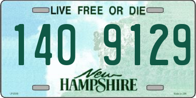NH license plate 1409129