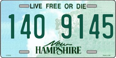 NH license plate 1409145