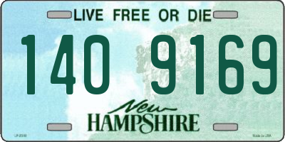 NH license plate 1409169