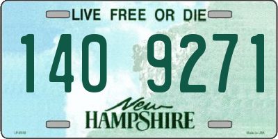 NH license plate 1409271