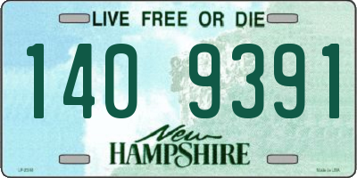 NH license plate 1409391
