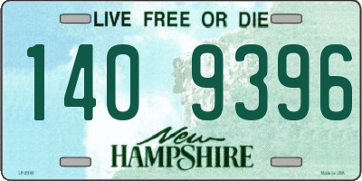 NH license plate 1409396