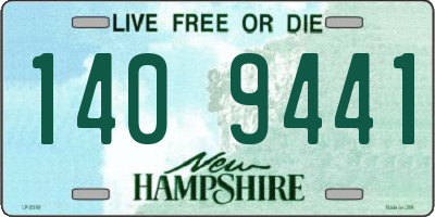 NH license plate 1409441