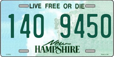 NH license plate 1409450