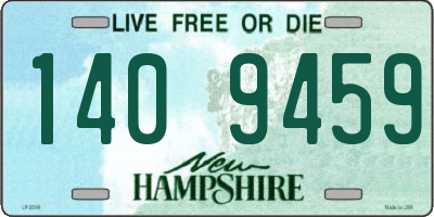 NH license plate 1409459