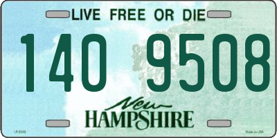 NH license plate 1409508