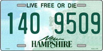 NH license plate 1409509