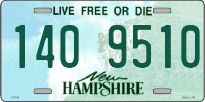 NH license plate 1409510