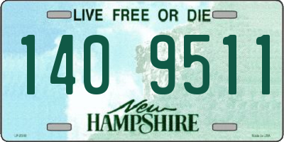NH license plate 1409511