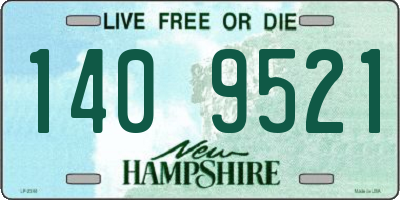 NH license plate 1409521