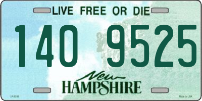NH license plate 1409525