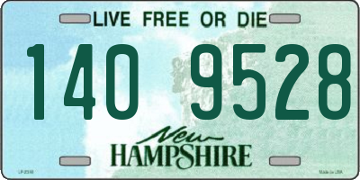 NH license plate 1409528