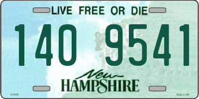 NH license plate 1409541