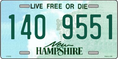 NH license plate 1409551