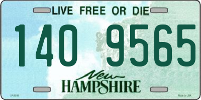 NH license plate 1409565