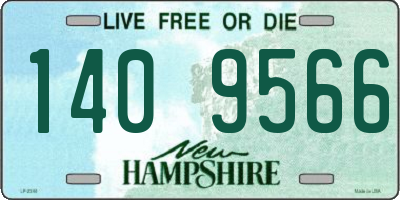 NH license plate 1409566