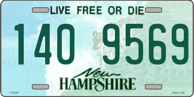 NH license plate 1409569